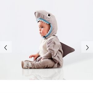 Pottery Barn Kids Gray Shark Costume